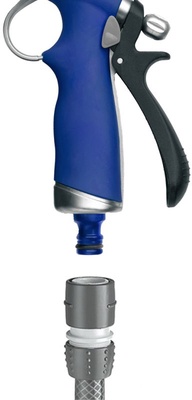 Pistola Riego Metalica Plus Tatay Conector Rapido